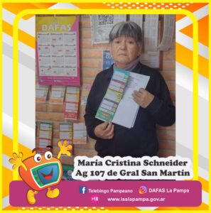 Maria Cristina Schneider AG 107 GRAL SAN MARTIN